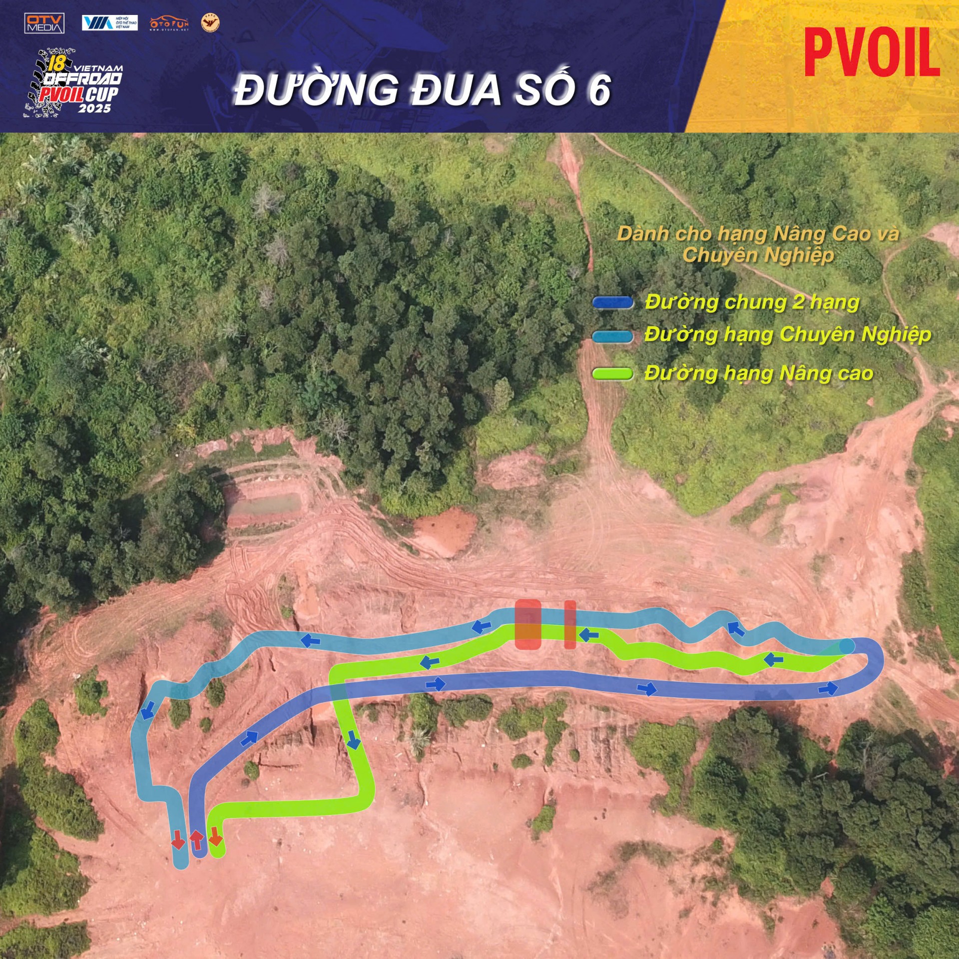 PVOIL VOC 2025 nóng dần với sơ đồ 24 đường đua đầy thử thách PVOIL VOC 2025 nóng dần với sơ đồ 24 đường đua đầy thử thách
