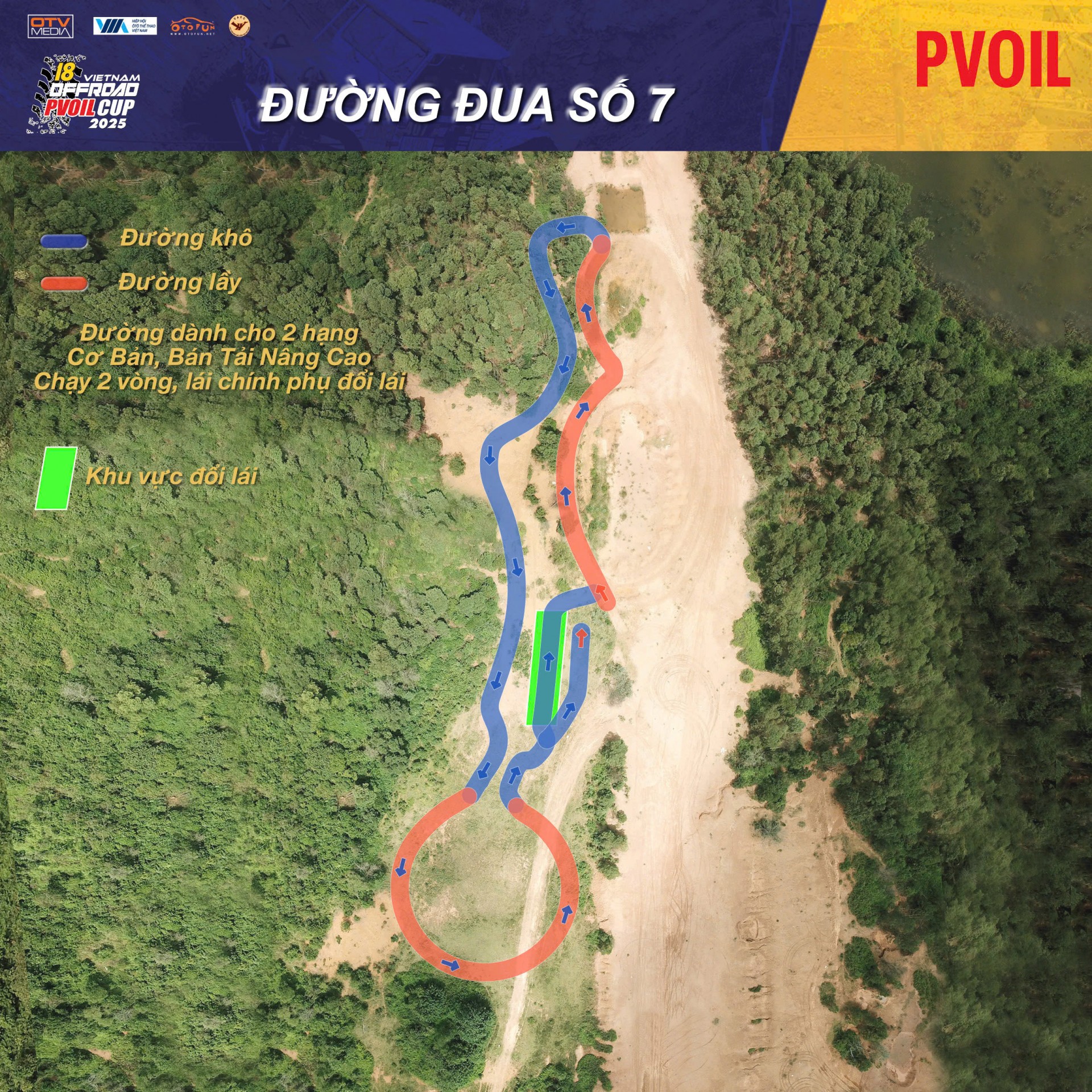 PVOIL VOC 2025 nóng dần với sơ đồ 24 đường đua đầy thử thách PVOIL VOC 2025 nóng dần với sơ đồ 24 đường đua đầy thử thách