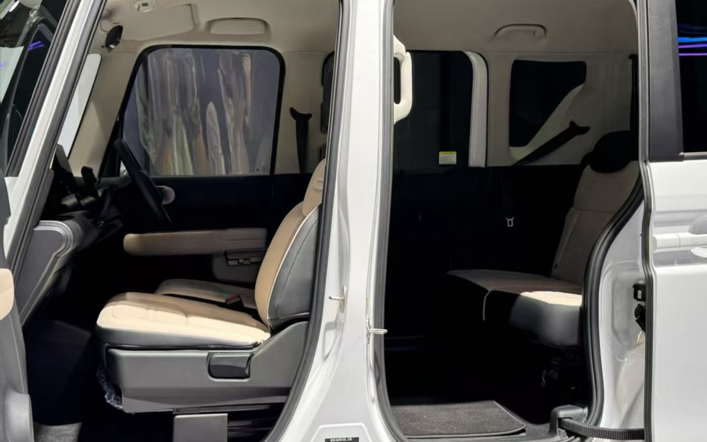 BYD Racco có bốn chỗ ngồi khá thoải mái