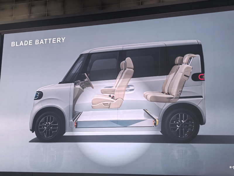 BYD Racco sử dụng bộ pin Blade