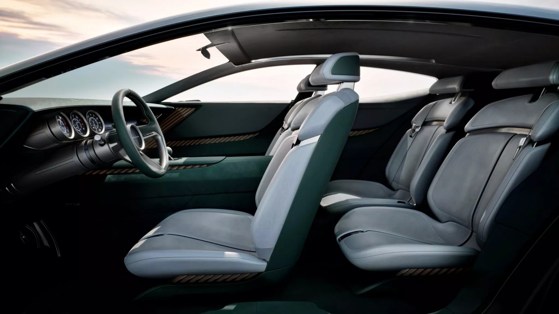 Mazda trình làng hai mẫu xe concept coupe và hatchback ấn tượng tại Japan Mobility Show 2025 Bố cục ghế ngồi của Mazda Vision-X Coupe