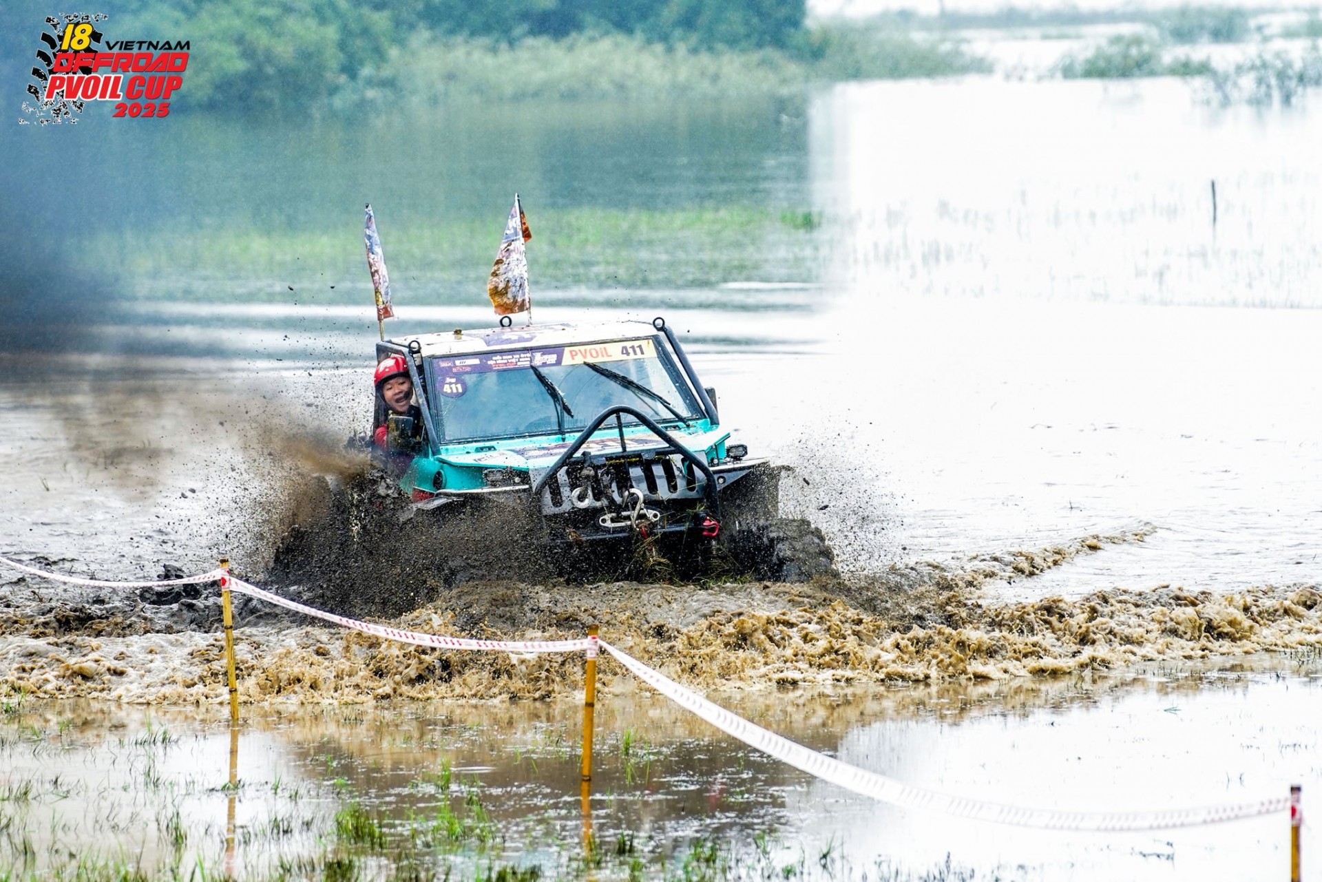Hạng Chuyên nghiệp PVOIL VOC 2025: Bùn, khói và bản lĩnh của những tay lái thép