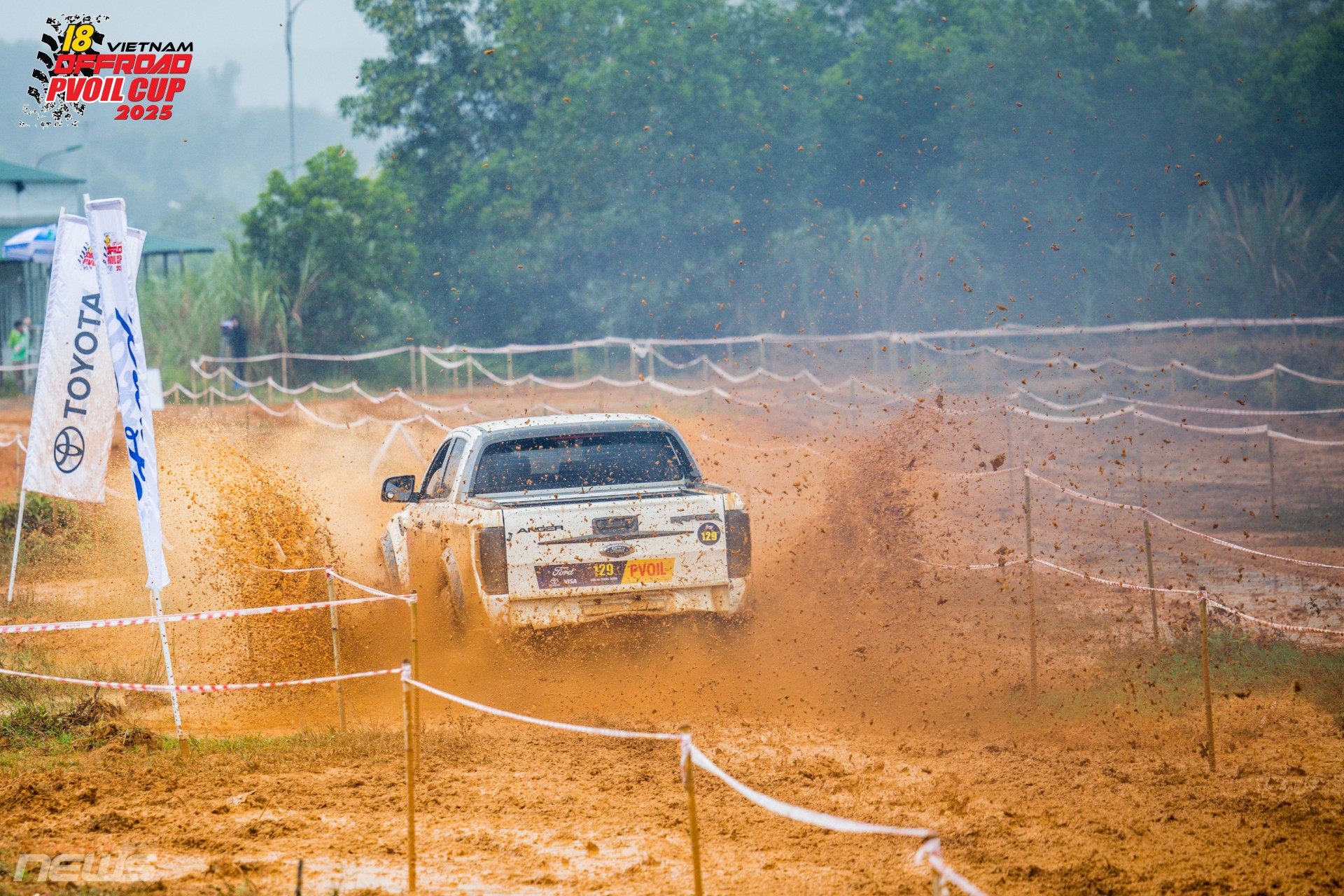 Hạng Cơ bản VOC 2025: Khi xe thương mại bước vào 'đấu trường bùn đất'