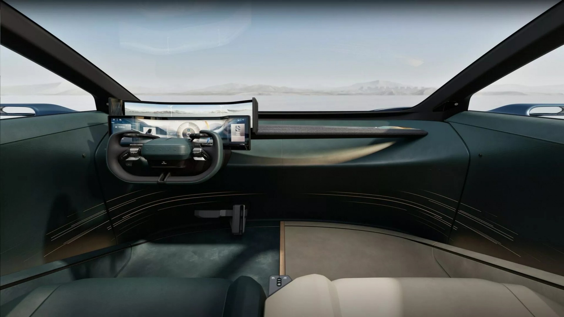 Nội thất của Lexus LS Coupe Concept