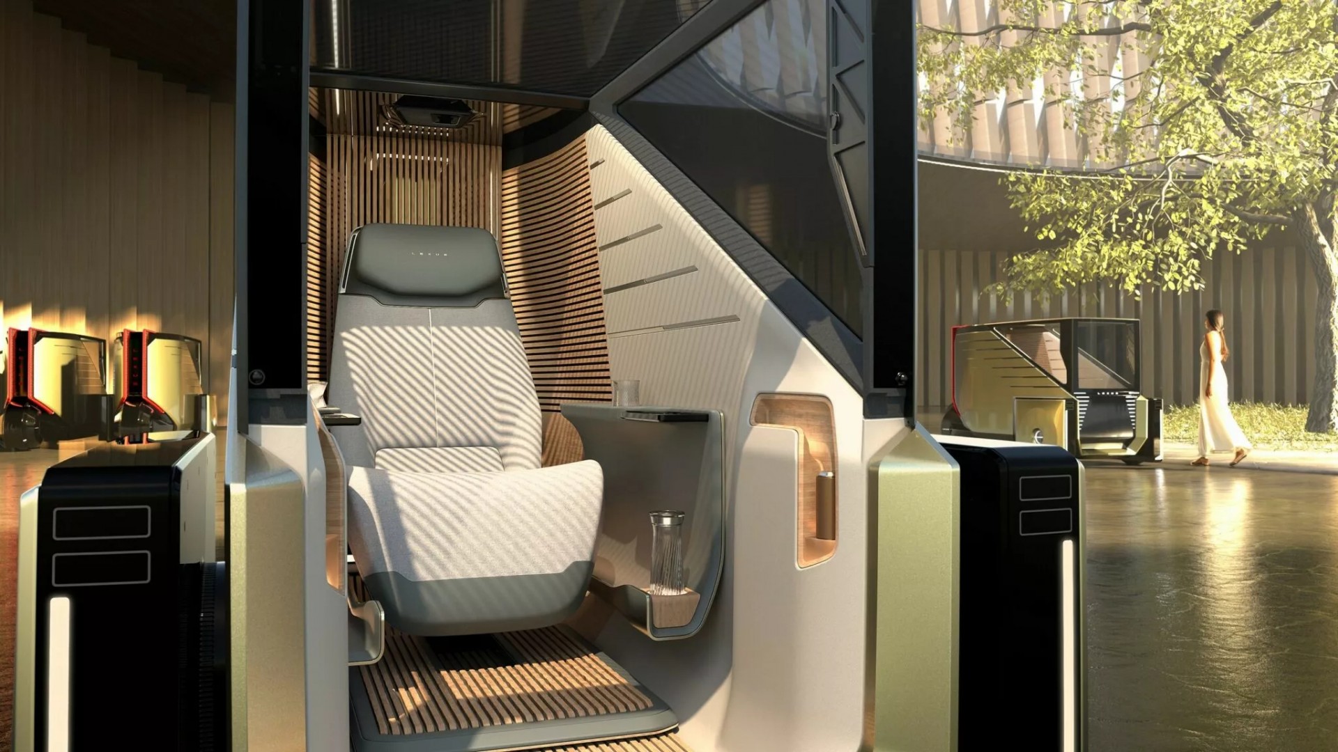 Lexus giới thiệu bộ ba xe concept LS cực sang và độc đáo tại Japan Mobility Show 2025 Nội thất của Lexus LS Micro Concept