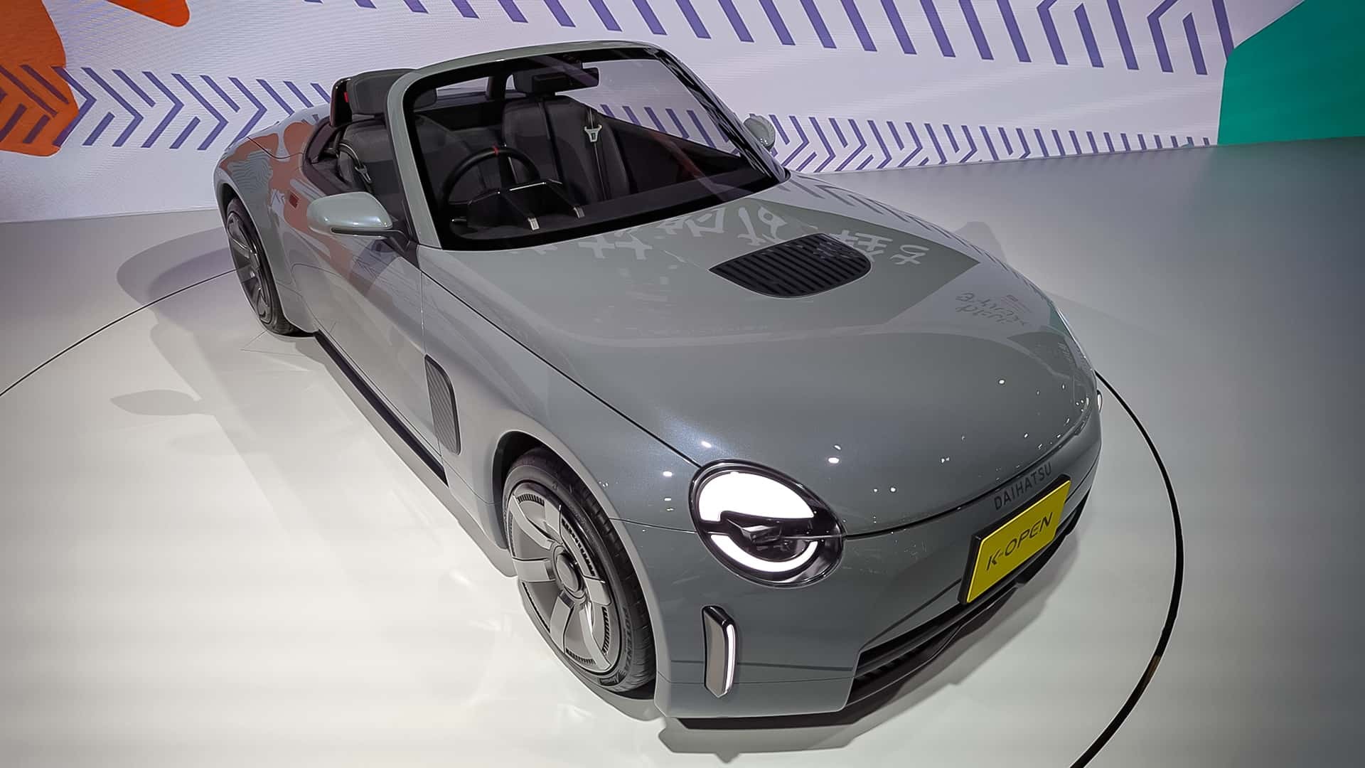 Daihatsu K-Open - Mẫu concept kei car thể thao với hệ dẫn động RWD được ra mắt