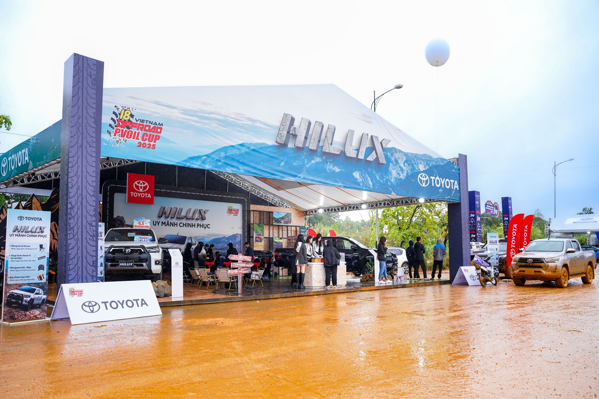 'Chiến mã' Toyota Hilux chinh phục cung lái thử hiểm trở tại PVOIL VOC 2025 'Chiến mã' Toyota Hilux chinh phục cung lái thử hiểm trở tại PVOIL VOC 2025