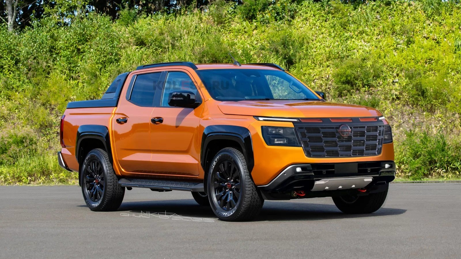 Nissan Navara thế hệ mới lộ diện, chia sẻ khung gầm Triton