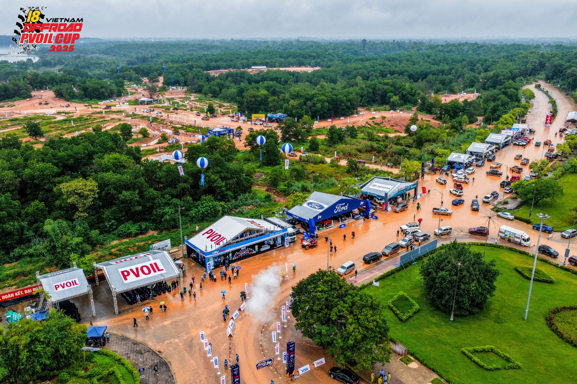 PVOIL VOC 2025 đánh dấu 10 năm Tổng Công ty Dầu Việt Nam đồng hành cùng giải đua off-road quy mô nhất Việt Nam