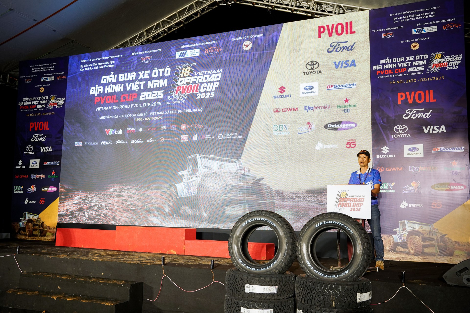 Tổng kết Giải Đua xe Ô tô Địa hình Việt Nam PVOIL CUP 2025