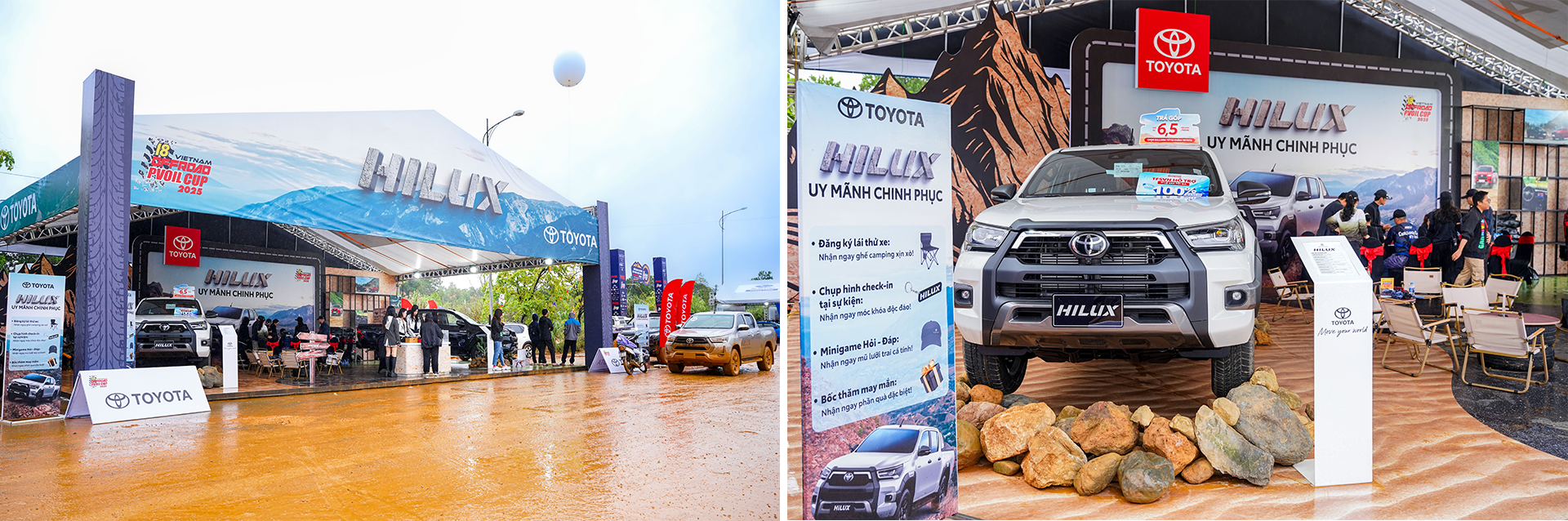 Dấu ấn của Toyota Việt Nam trong lần thứ tư đồng hành cùng giải Đua xe Ô tô Địa hình Việt Nam PVOIL Cup 2025