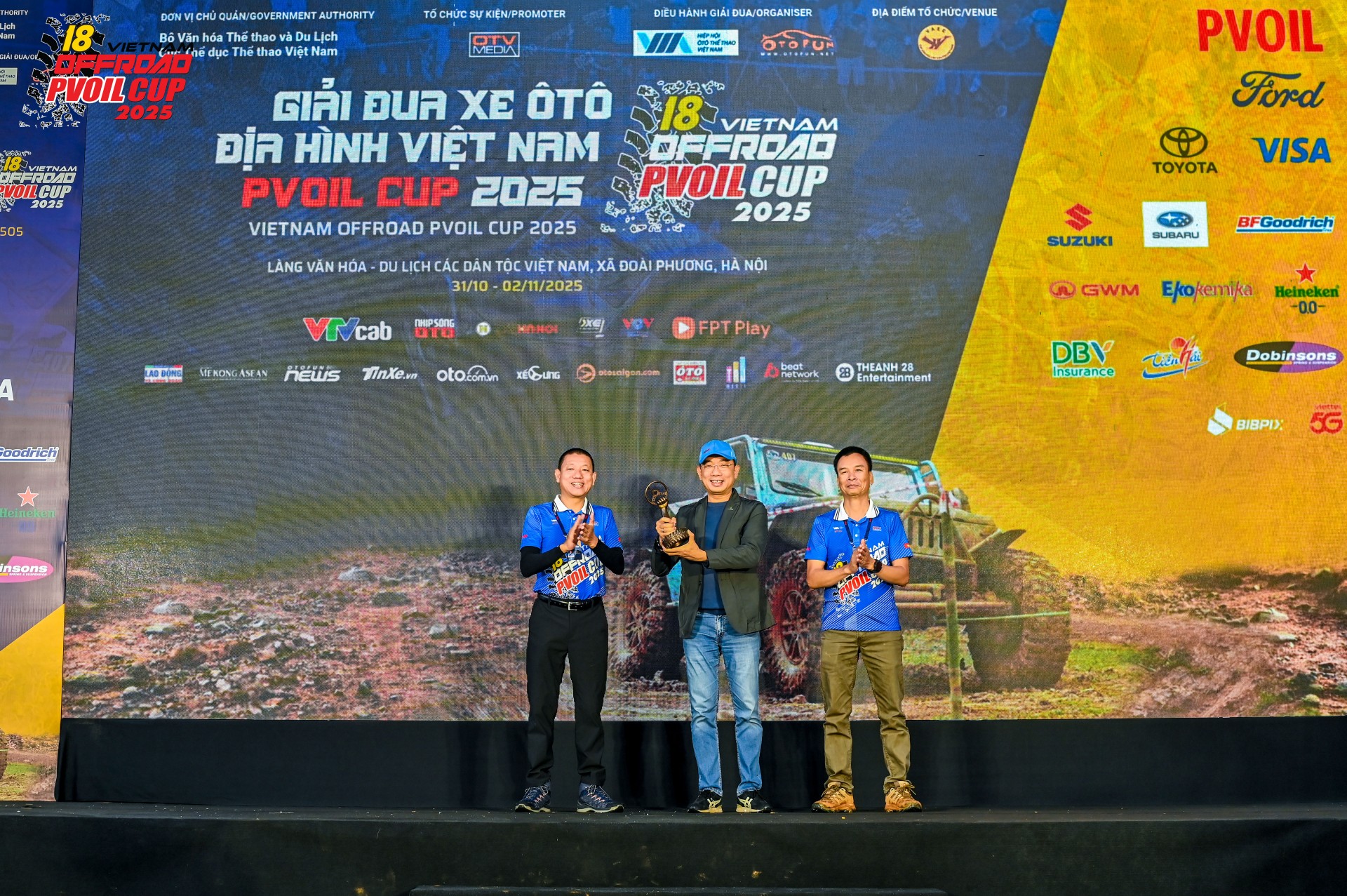 PVOIL VOC 2025 đánh dấu 10 năm đồng hành của PVOIL với giải đua off-road quy mô nhất Việt Nam PVOIL VOC 2025 đánh dấu 10 năm đồng hành của PVOIL với giải đua off-road quy mô nhất Việt Nam