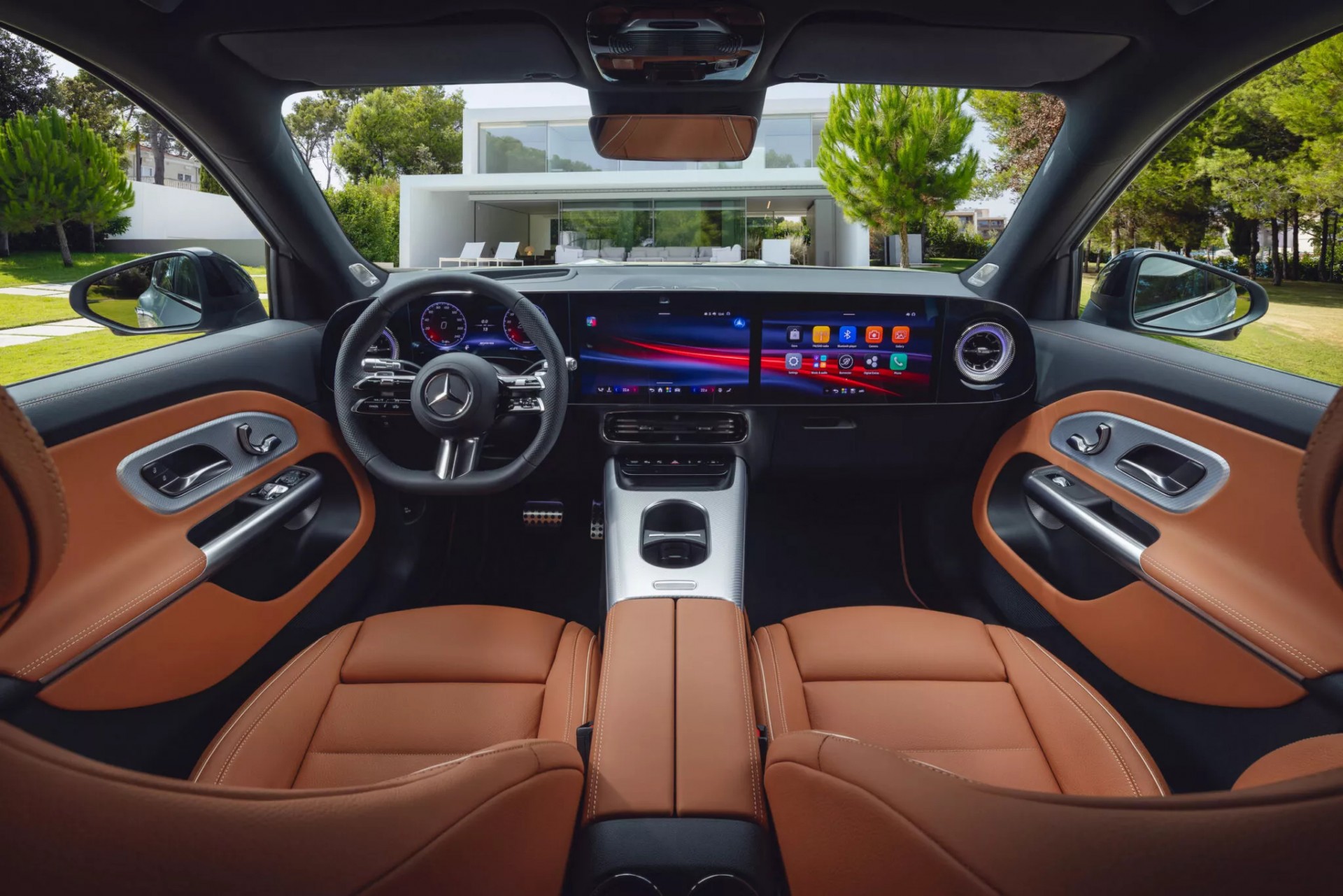 Mercedes-Benz GLB 2026 sẽ có tùy chọn trang bị màn hình cực lớn MBUX Superscreen