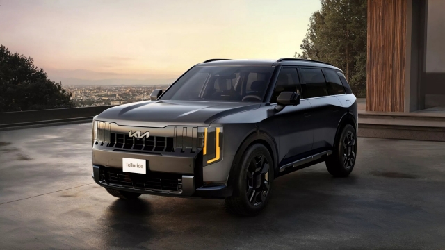 Kia Telluride 2027 ra mắt thế hệ mới với thiết kế vuông vức