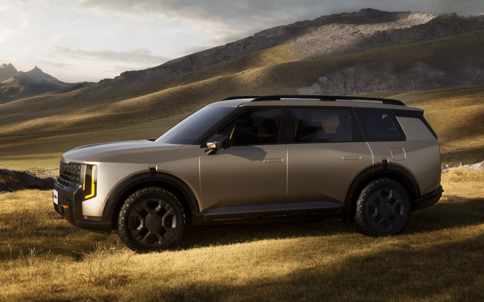 Kia Telluride 2027 ra mắt thế hệ mới với thiết kế vuông vức