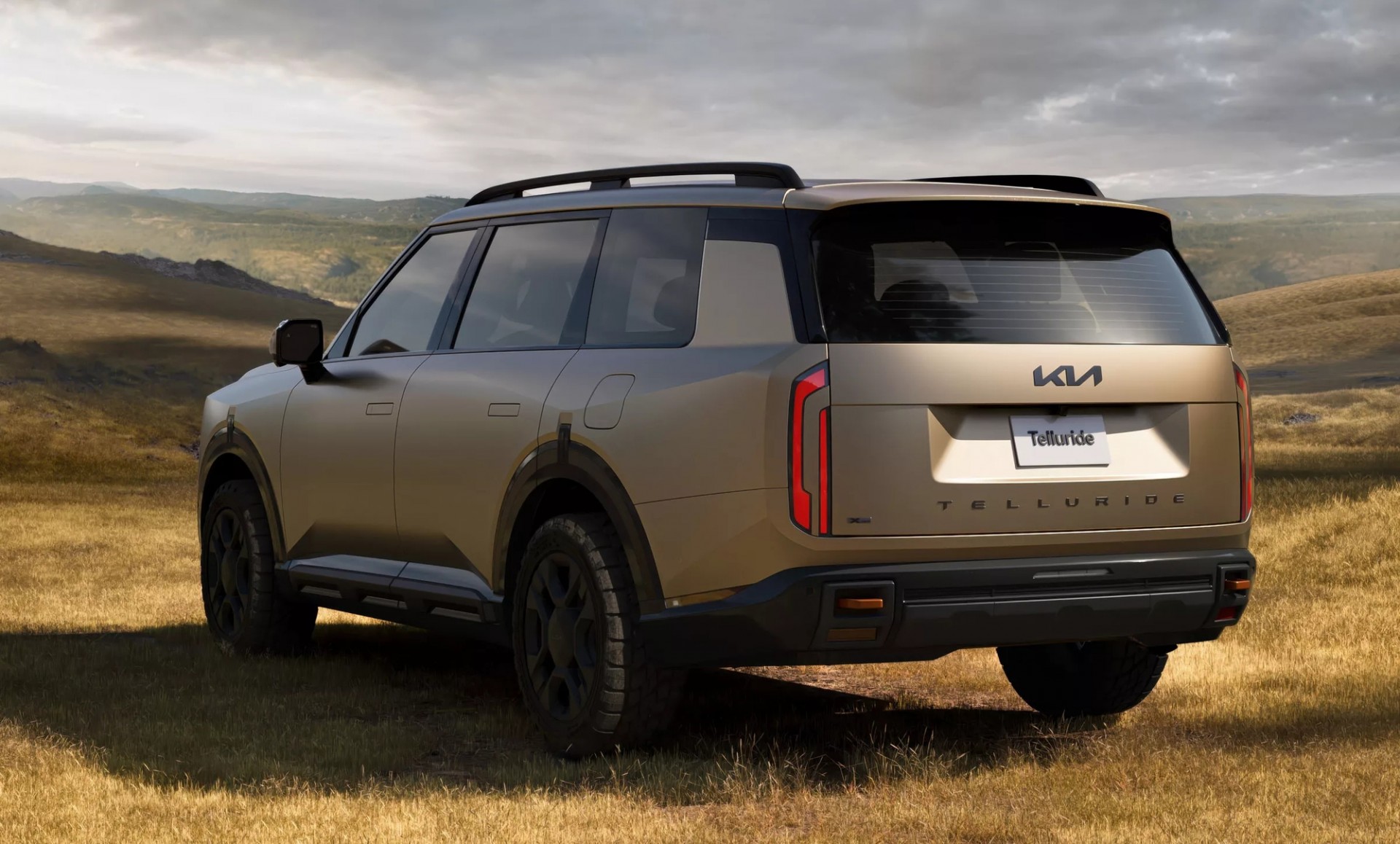 Kia Telluride 2027 ra mắt thế hệ mới với thiết kế vuông vức
