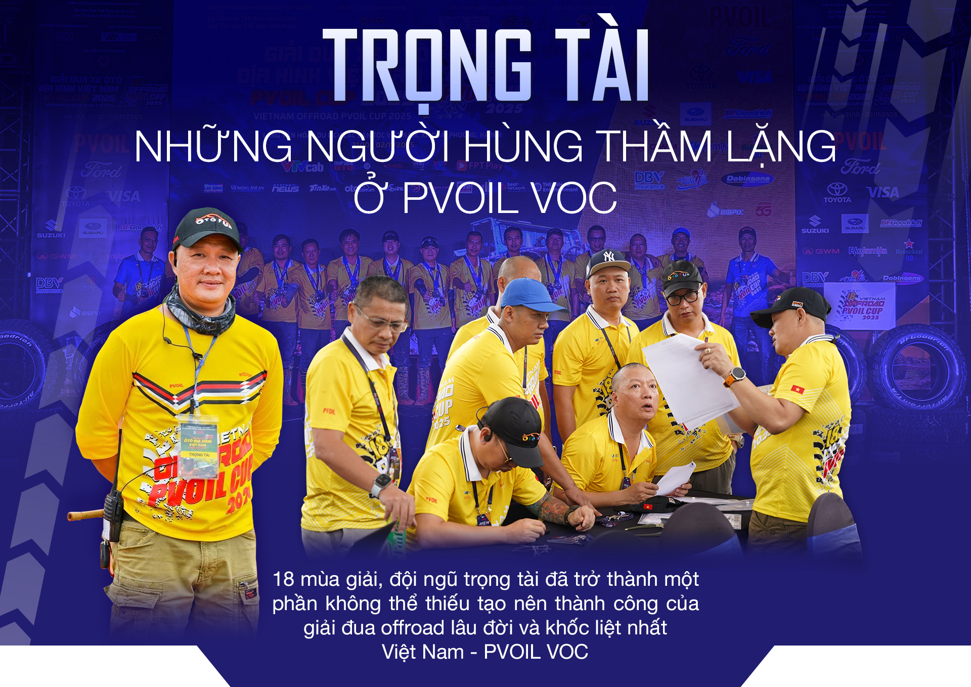 Trọng tài - những người hùng thầm lặng ở PVOIL VOC Trọng tài - những người hùng thầm lặng ở PVOIL VOC