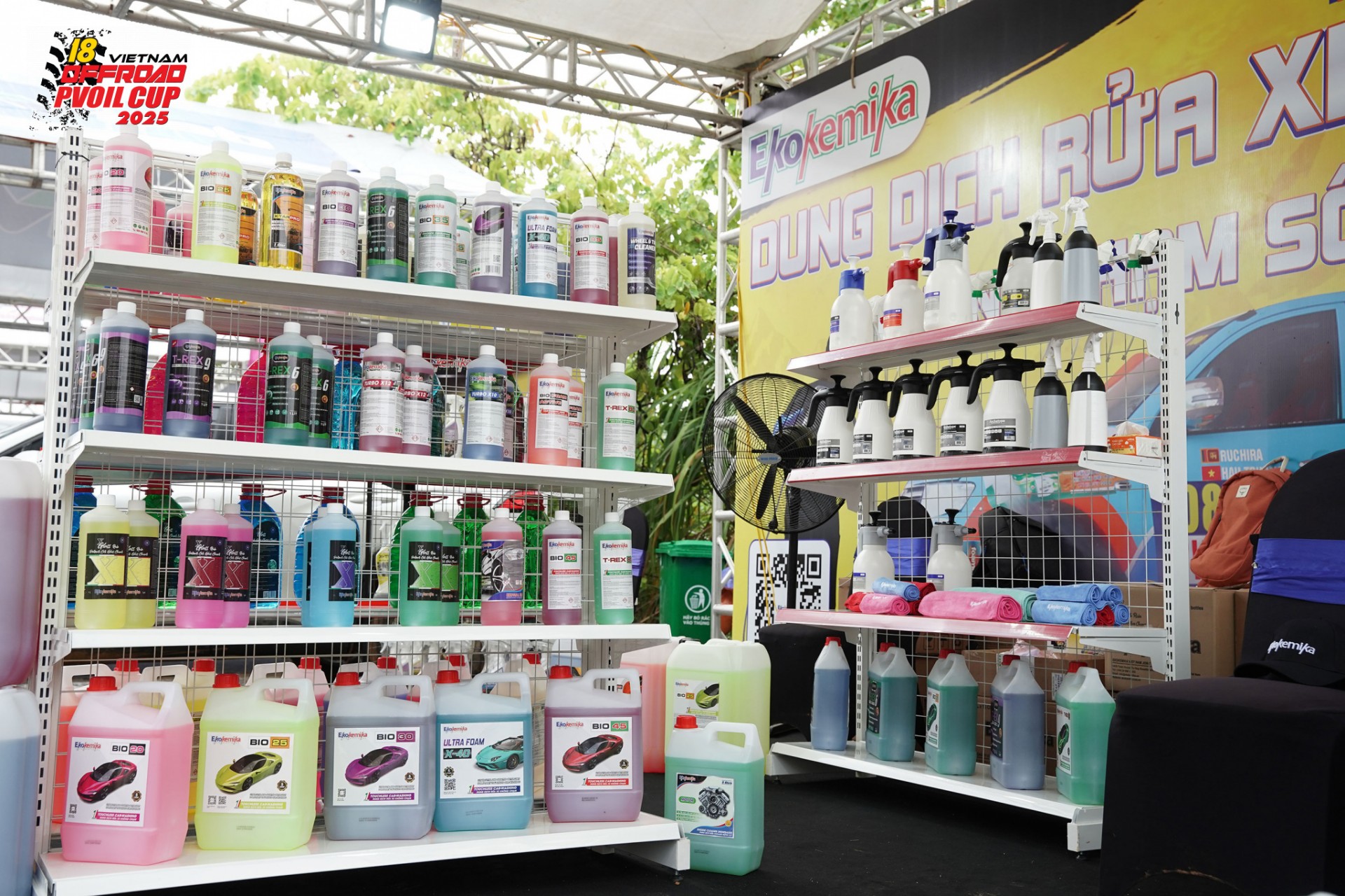 [PVOIL VOC 2025] Dấu ấn của Ekokemika với trạm rửa xe không chạm