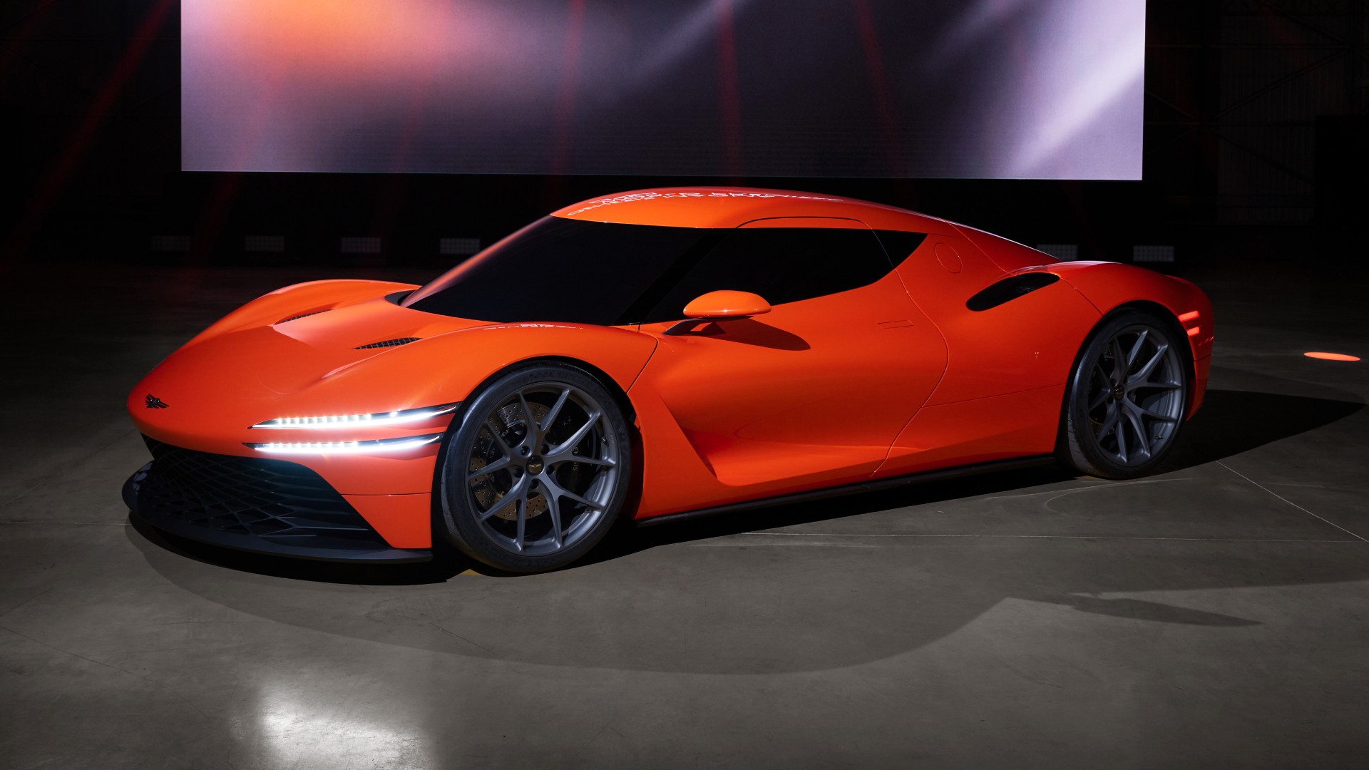 Phía trước của Genesis Magma GT Concept