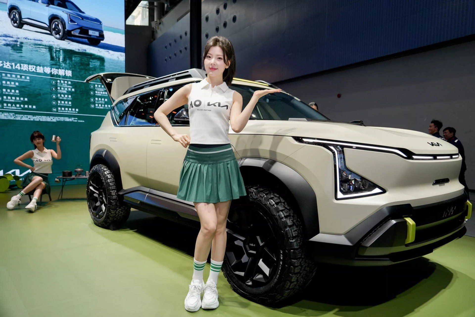 Giới thiệu concept SUV điện Kia EV5 WKNDR với dáng vẻ mạnh mẽ, trang bị chạy địa hình