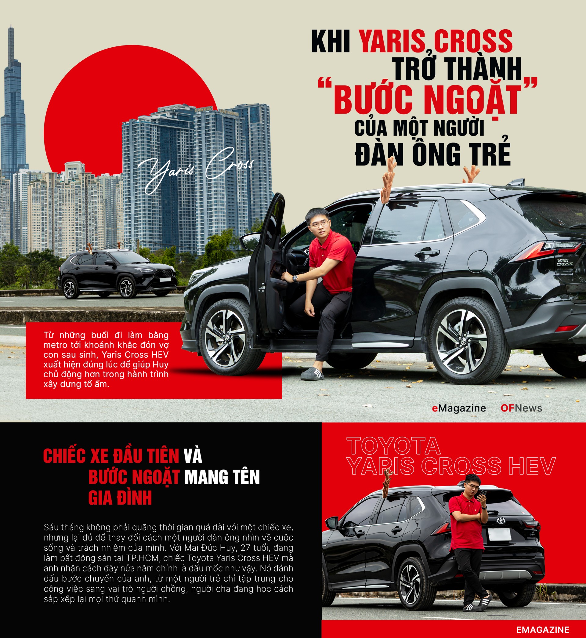 Khi Yaris Cross trở thành 'bước ngoặt' của một người đàn ông trẻ