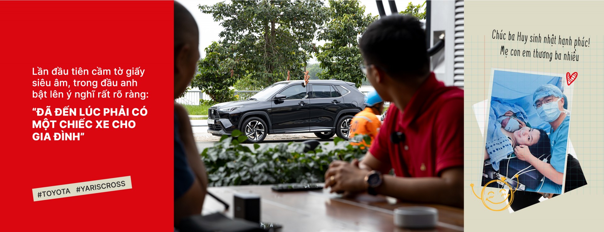 Khi Yaris Cross trở thành 'bước ngoặt' của một người đàn ông trẻ