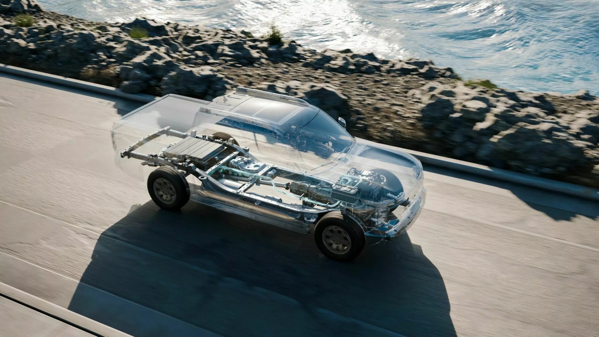 Nissan Frontier Pro có cả phiên bản động cơ đốt trong và PHEV