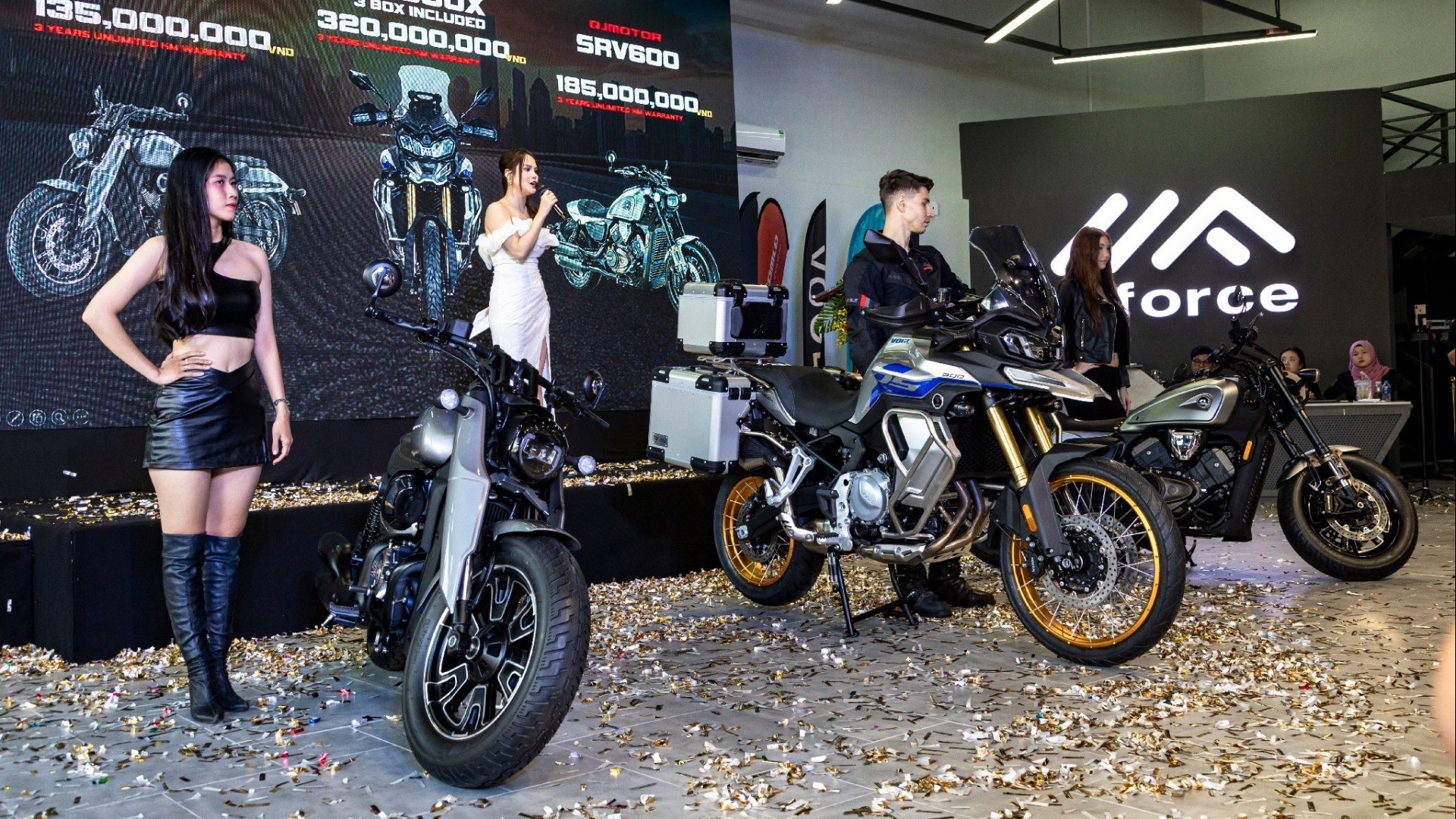 MForce Việt Nam khai trương showroom đầu tiên, giới thiệu bộ ba mẫu xe mới