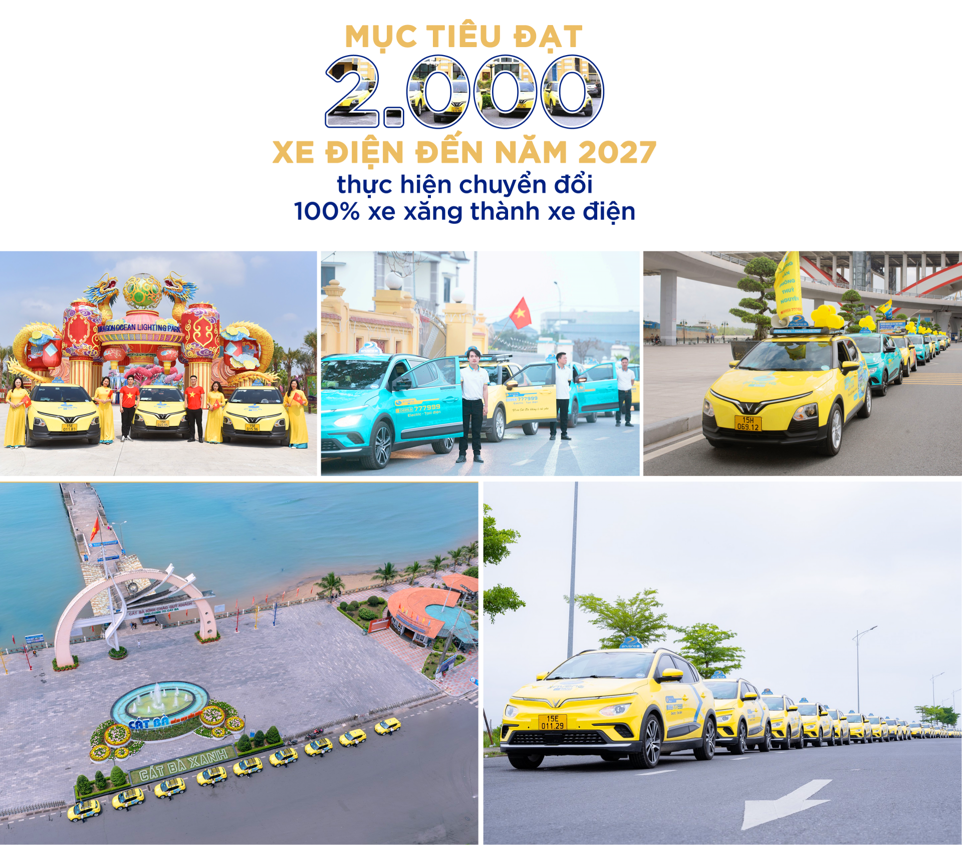 Taxi Én Vàng – minh chứng cho thành công từ chiến lược “xanh hóa” vận tải