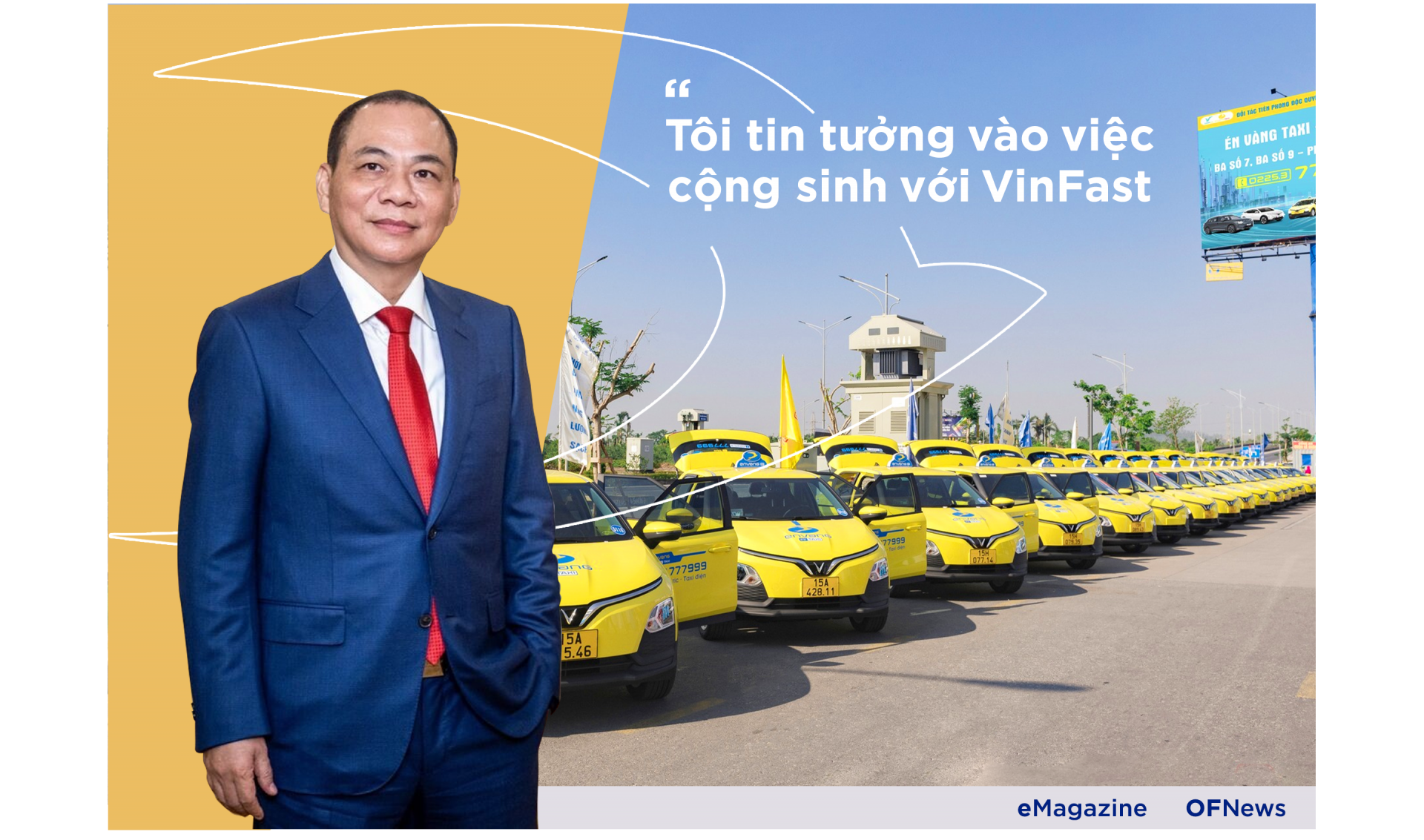 Taxi Én Vàng – minh chứng cho thành công từ chiến lược “xanh hóa” vận tải Taxi Én Vàng – minh chứng cho thành công từ chiến lược “xanh hóa” vận tải