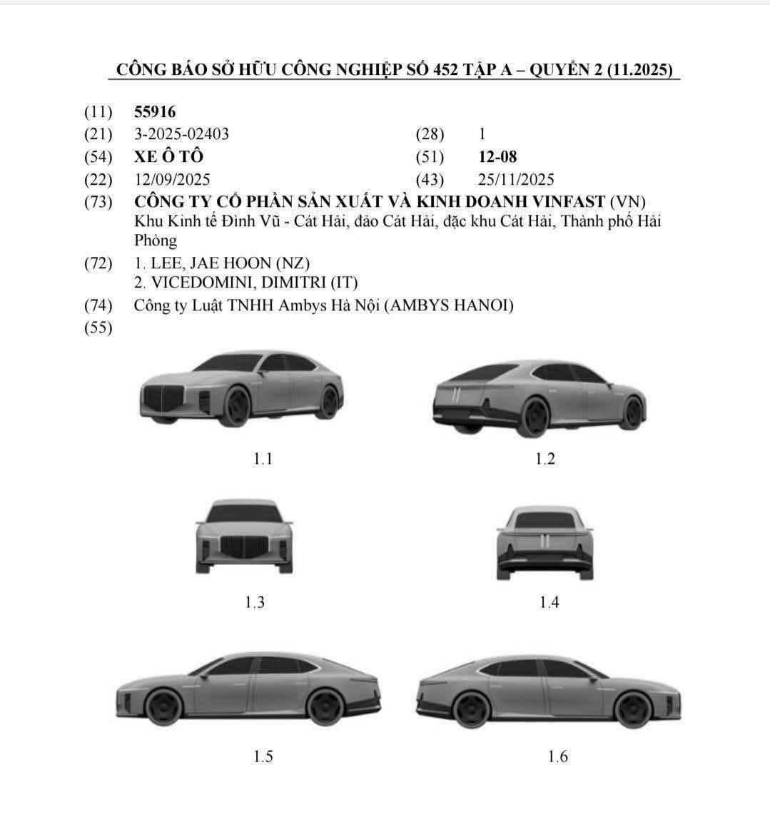 VinFast xuất hiện hai thiết kế xe mới, nghi vấn mở rộng thương hiệu Lạc Hồng VinFast xuất hiện hai thiết kế xe mới, nghi vấn mở rộng thương hiệu Lạc Hồng
