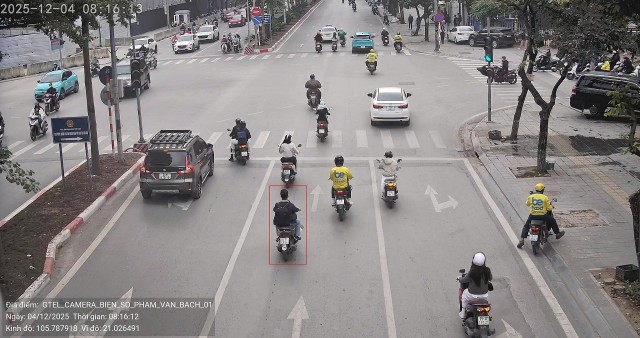 Từ 10/12/2025, hơn 1.800 camera AI bắt lỗi vi phạm giao thông dự kiến vận hành tại Hà Nội