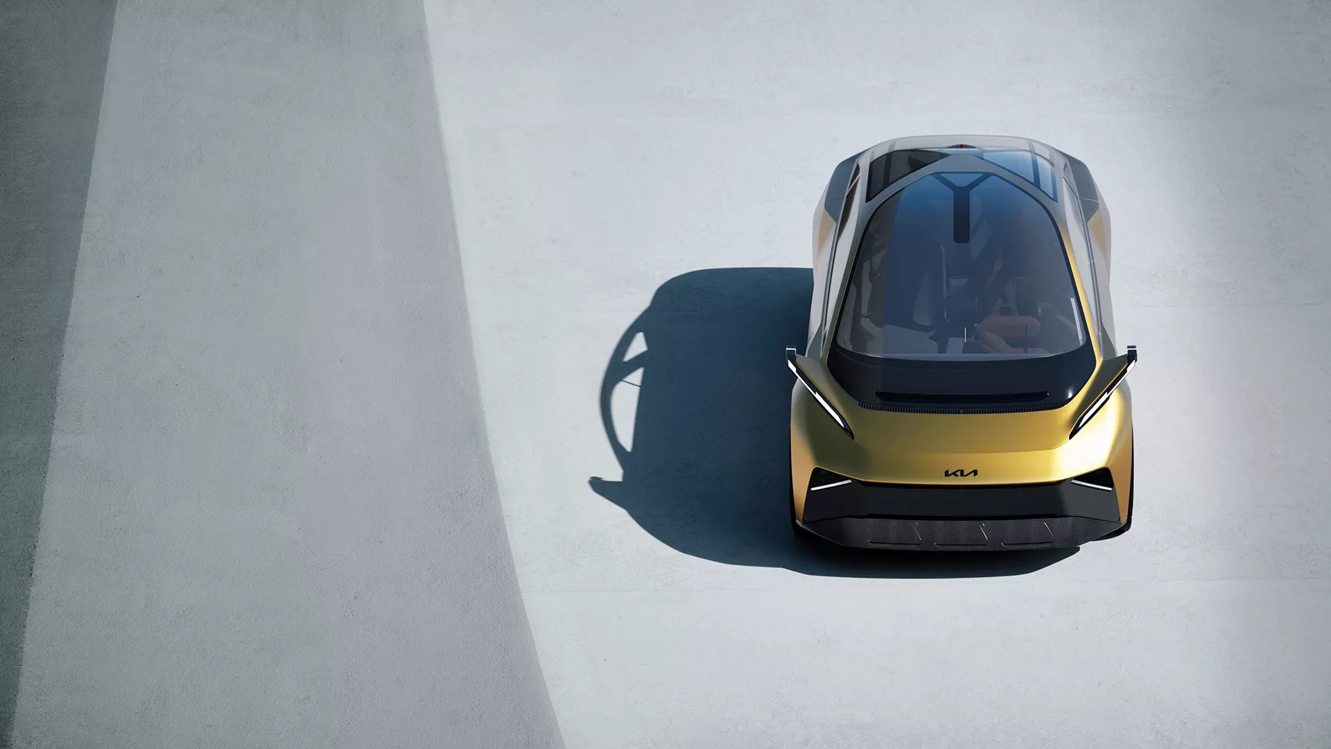 Phía trước của mẫu concept Kia Vision Meta Turismo