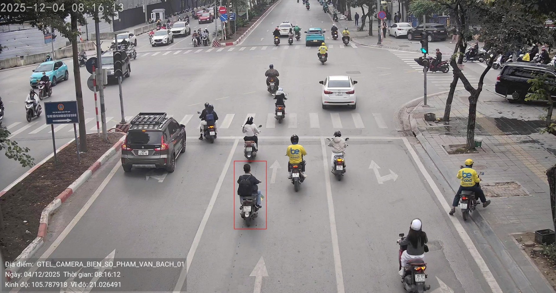 Từ 10/12/2025, hơn 1.800 camera AI bắt lỗi vi phạm giao thông dự kiến vận hành tại Hà Nội