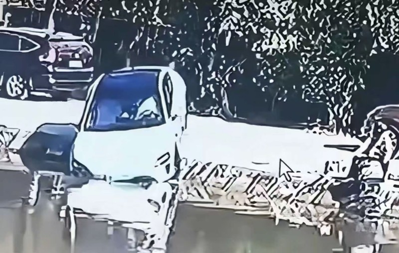 Xiaomi SU7 lao xuống ao nước khi sử dụng tính năng đỗ xe tự động Hình ảnh Xiaomi SU7 lao đầu xuống nước khi kích hoạt tự động đỗ xe