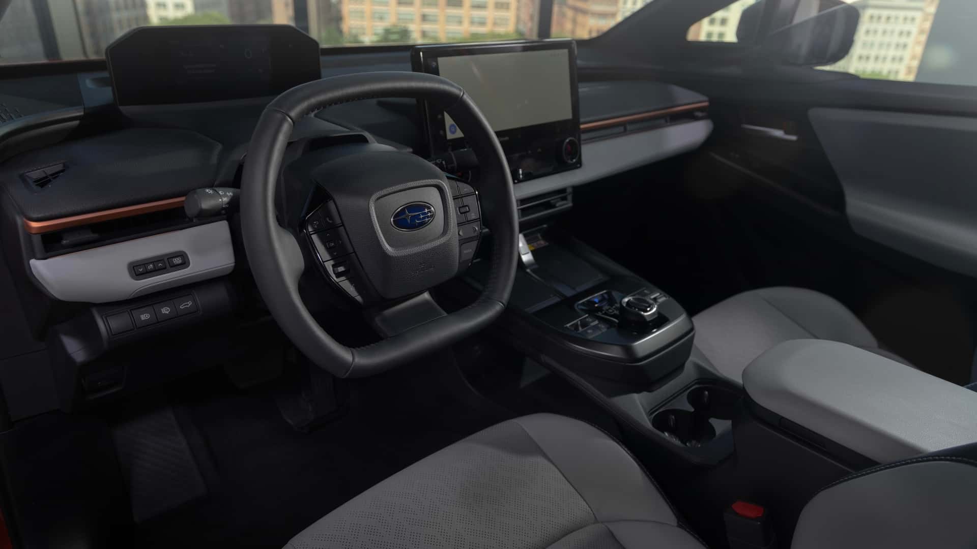 Subaru Uncharted 2026 - mẫu xe điện giá mềm nhất của hãng xe Nhật chính thức ra mắt Nội thất của Subaru Uncharted 2026