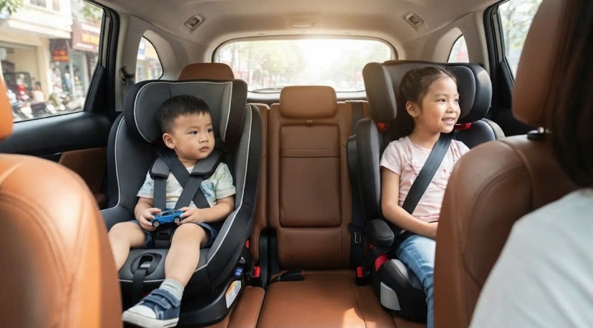 Bỏ quy định taxi, xe vận tải phải lắp ghế an toàn trẻ em Bỏ quy định taxi, xe vận tải phải lắp ghế an toàn trẻ em