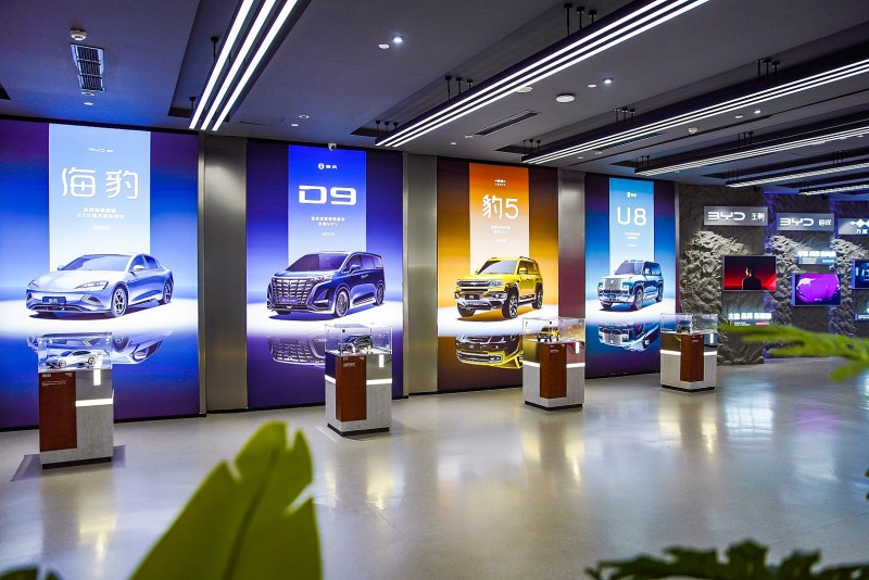 Tham quan bảo tàng Di-Space BYD tại Trịnh Châu, Trung Quốc Một số mẫu xe BYD nổi bật trong bảo tàng Di-Space