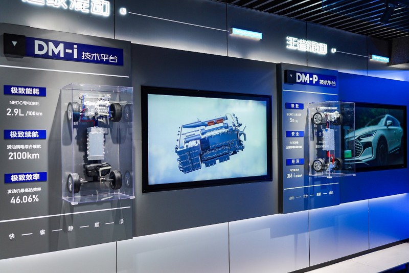Tham quan bảo tàng Di-Space BYD tại Trịnh Châu, Trung Quốc Thông tin cơ bản về hai nền tảng kỹ thuật BYD DM-i và DM-P