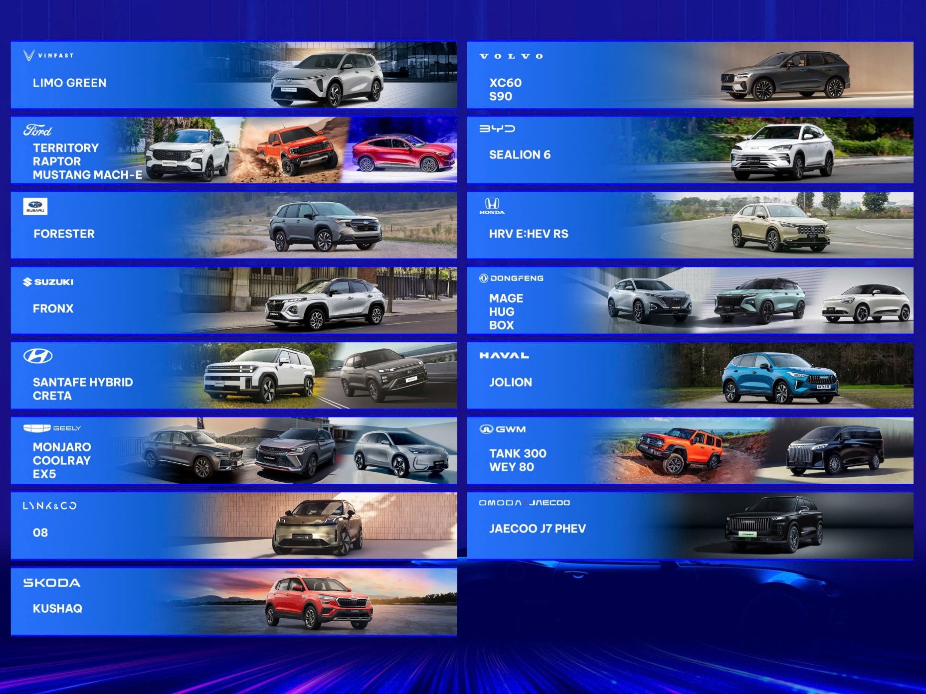 Tổ chức cho Hội đồng Giám khảo lái thử 24 mẫu xe tại Xe Của Năm 2026