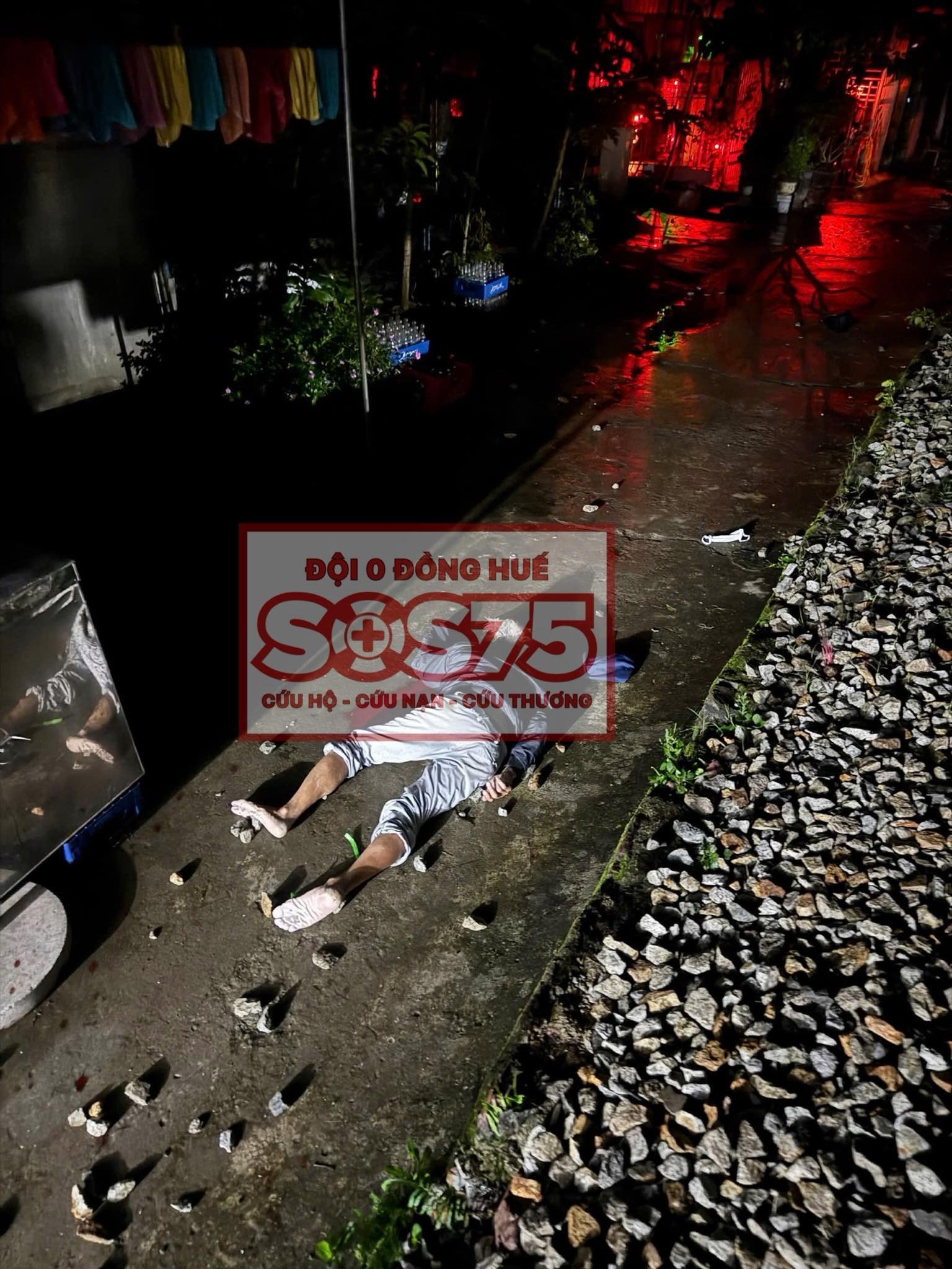 Người đàn ông bị tàu hỏa cán tử vong khi ngồi trên đường ray tại Huế