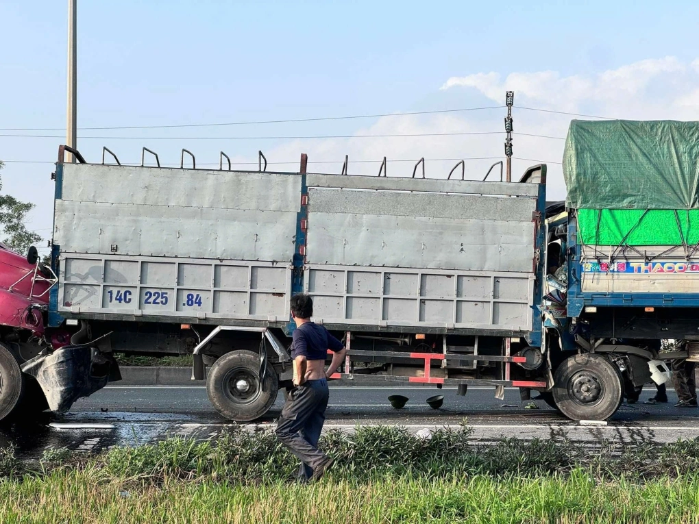 Nguyên nhân ban đầu dẫn đến tai nạn liên hoàn 7 xe trên Quốc lộ 5 ở Hải Phòng