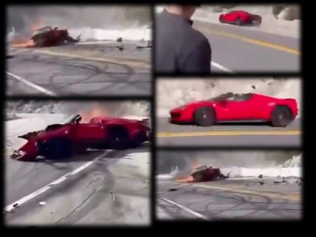 Siêu xe Ferrari 296 GTS gặp tai nạn bốc cháy, khiến nhà làm game "Call of Duty" tử vong tại chỗ