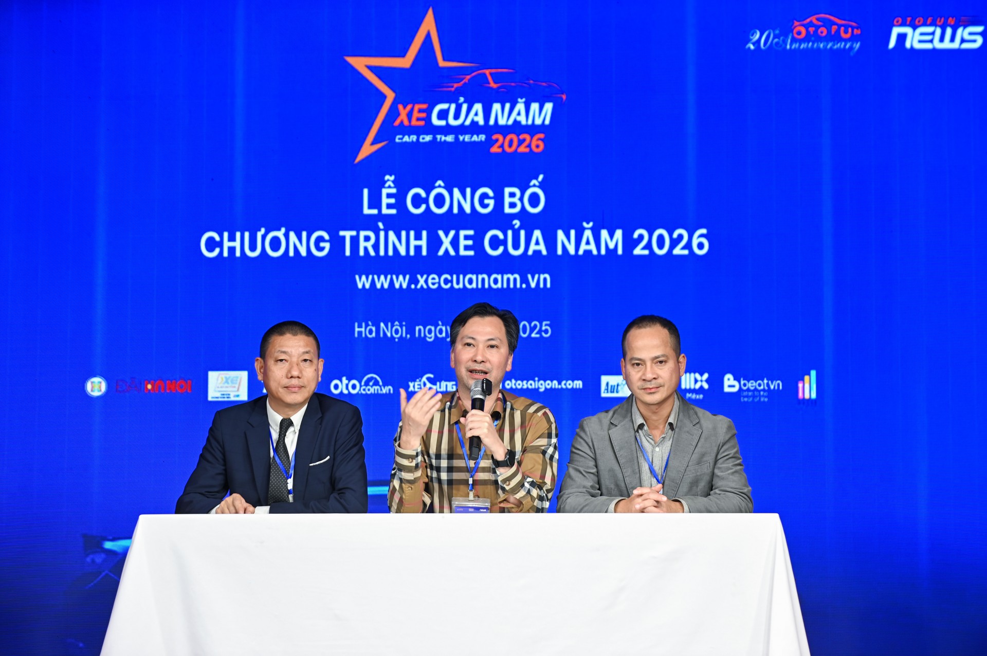 Ban Tổ chức Xe Của Năm 2026 giải đáp thắc mắc trong buổi Công bố chương trình