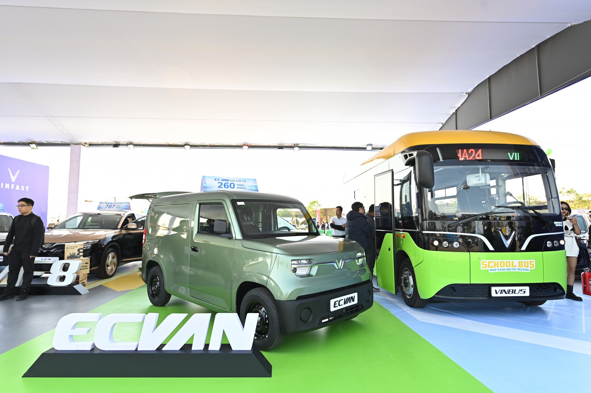 VinFast lần đầu trình diễn toàn bộ hệ sinh thái giao thông xanh VinFast lần đầu trình diễn toàn bộ hệ sinh thái giao thông xanh