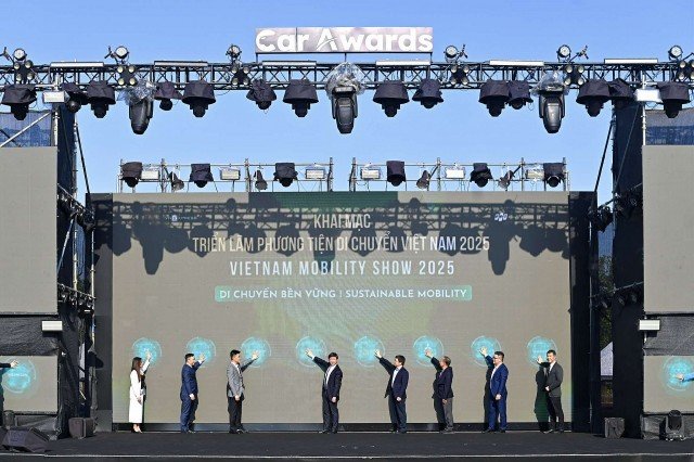 Triển lãm Vietnam Mobility Show 2025 khai mạc