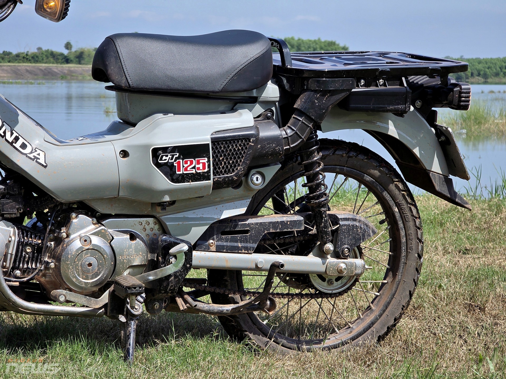 Honda CT125: Động cơ 125 cc có đủ sức 'cày' địa hình?