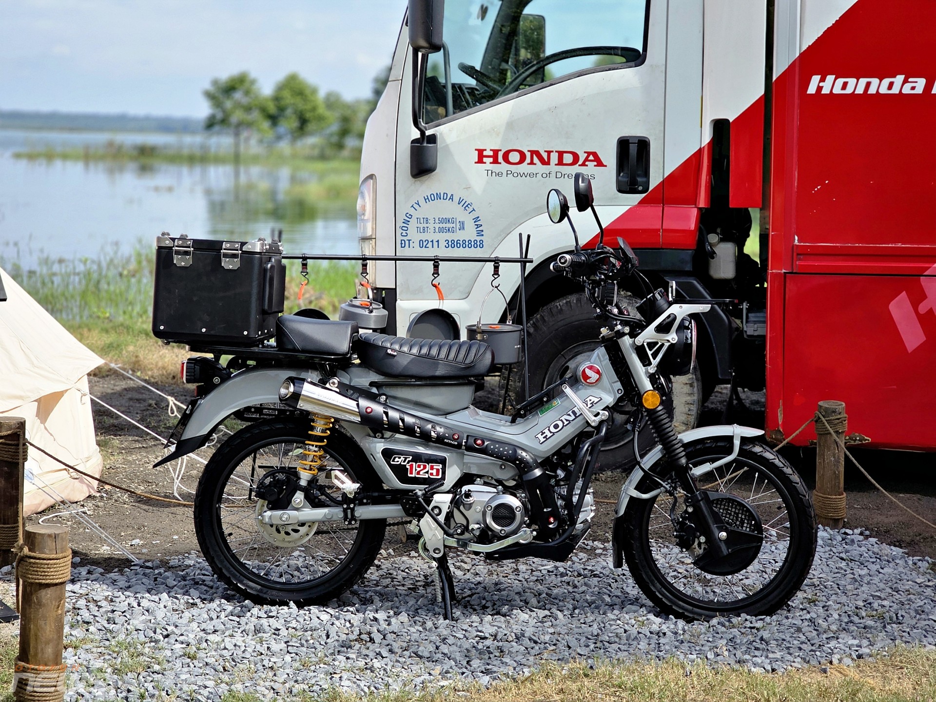 Honda CT125: Động cơ 125 cc có đủ sức 'cày' địa hình?