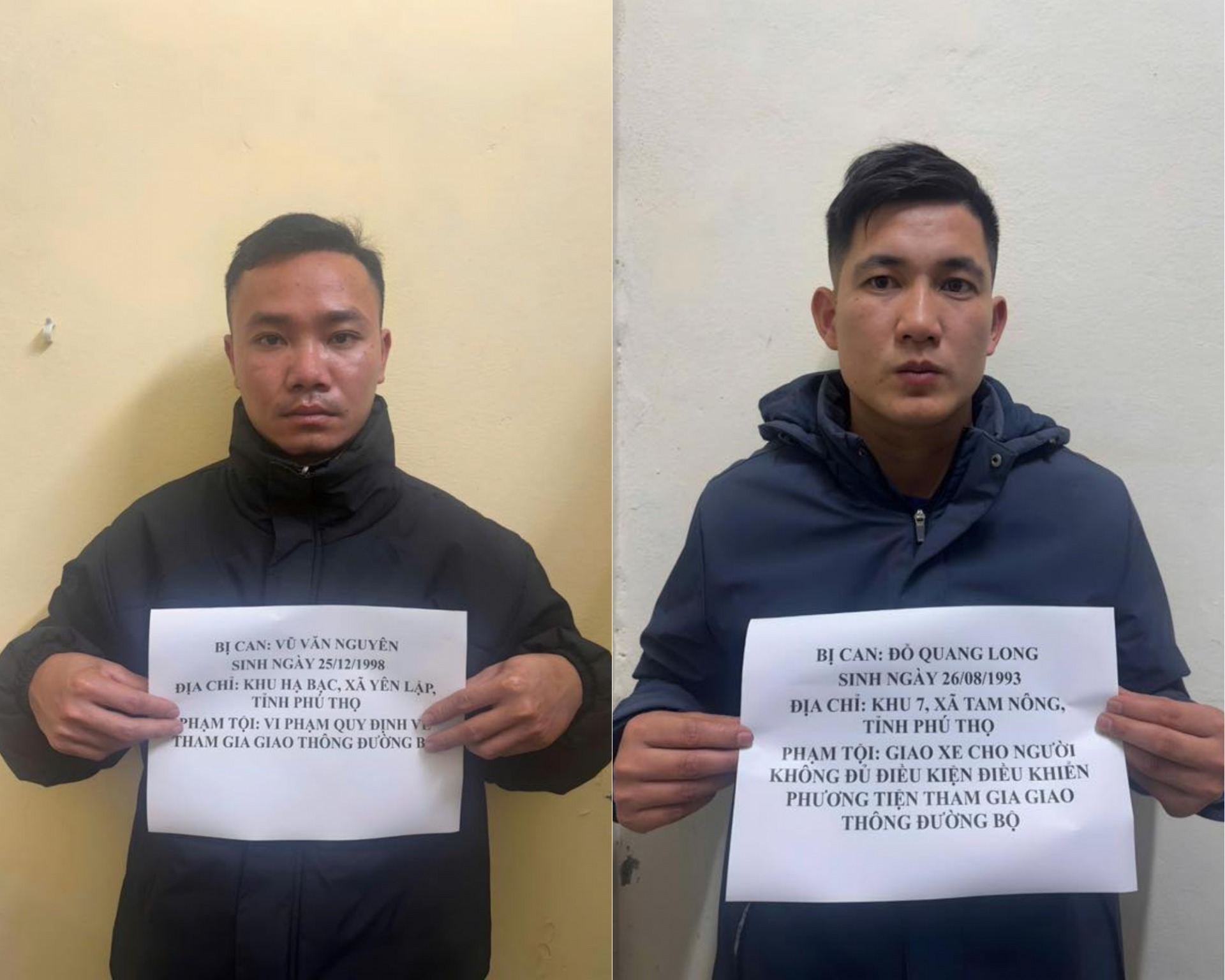 Khởi tố, bắt tạm giam lái máy xúc và chủ xe gây tai nạn tại Tam Nông, Phú Thọ Khởi tố, bắt tạm giam lái máy xúc và chủ xe gây tai nạn tại Tam Nông, Phú Thọ