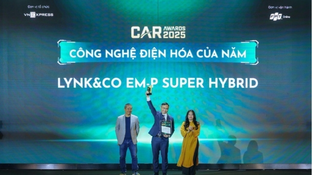 Công nghệ EM-P Super Hybrid của Lynk & Co giành giải thưởng công nghệ duy nhất tại Car Awards 2025